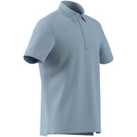 adidas Mens Ultimate365 Tour Twistknit Golf Polo, Light Blue