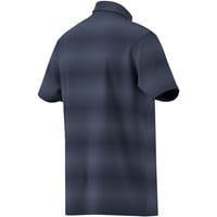 adidas Mens Ultimate365 Mesh Climacool Stripe Golf Polo, Navy
