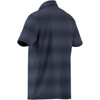 adidas Mens Ultimate365 Mesh Climacool Stripe Golf Polo, Navy