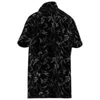 adidas Mens Ultimate365 Mesh Climacool Printed Golf Polo, Black