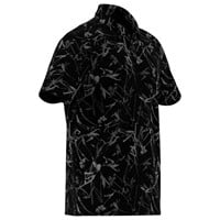 adidas Mens Ultimate365 Mesh Climacool Printed Golf Polo, Black