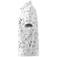 adidas Mens Ultimate365 Mesh Climacool Printed Golf Polo, White
