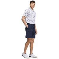 adidas Mens Ultimate365 Mesh Climacool Printed Golf Polo, White