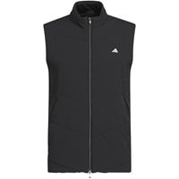 adidas Mens Ultimate365+ Course Control Quilted Golf Vest, Black