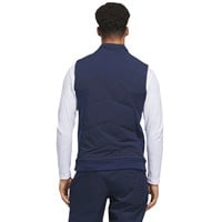 adidas Mens Ultimate365+ Course Control Quilted Golf Vest, Navy