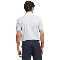 adidas Men's Ultimate365+ Climacool Butterspun Mighty Blossom Printed Golf Polo, Light Blue