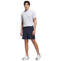 adidas Men's Ultimate365+ Climacool Butterspun Mighty Blossom Printed Golf Polo, Light Blue