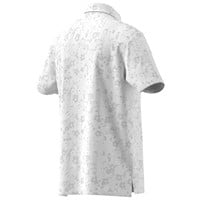 adidas Men's Ultimate365+ Climacool Butterspun Mighty Blossom Printed Golf Polo, White