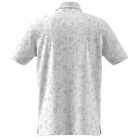 adidas Men's Ultimate365+ Climacool Butterspun Mighty Blossom Printed Golf Polo, White