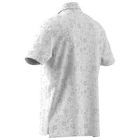 adidas Men's Ultimate365+ Climacool Butterspun Mighty Blossom Printed Golf Polo, White