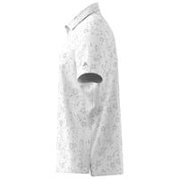 adidas Men's Ultimate365+ Climacool Butterspun Mighty Blossom Printed Golf Polo, White