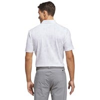 adidas Men's Ultimate365+ Climacool Butterspun Mighty Blossom Printed Golf Polo, White