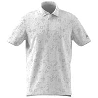 adidas Men's Ultimate365+ Climacool Butterspun Mighty Blossom Printed Golf Polo, White