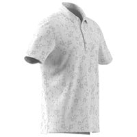 adidas Men's Ultimate365+ Climacool Butterspun Mighty Blossom Printed Golf Polo, White