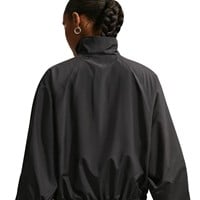 NIKE Women's Classic UV Track Golf Jacket, Black
