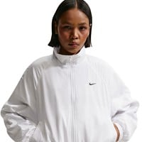 NIKE Women's Classic UV Track Golf Jacket, White