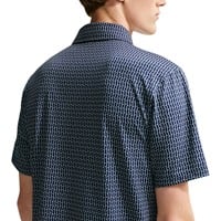 NIKE Men's Dri-Fit Velocity Printed Golf Polo, Navy