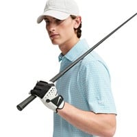 NIKE Men's Dri-Fit Velocity Printed Golf Polo, White