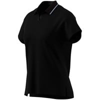 adidas Womens Ultimate365 Club Climacool Golf Polo, Black