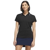 adidas Womens Ultimate365 Club Climacool Golf Polo, Black