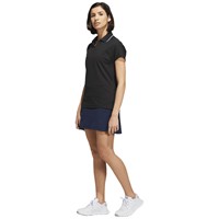 adidas Womens Ultimate365 Club Climacool Golf Polo, Black