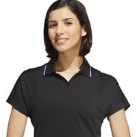 adidas Womens Ultimate365 Club Climacool Golf Polo, Black