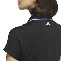 adidas Womens Ultimate365 Club Climacool Golf Polo, Black