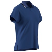 adidas Womens Ultimate365 Club Climacool Golf Polo, Dark Blue