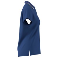 adidas Womens Ultimate365 Club Climacool Golf Polo, Dark Blue