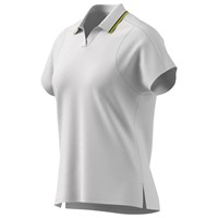 adidas Womens Ultimate365 Club Climacool Golf Polo, White