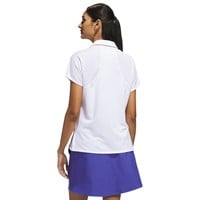 adidas Womens Ultimate365 Club Climacool Golf Polo, White