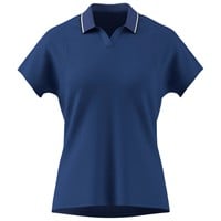 adidas Womens Ultimate365 Club Climacool Golf Polo, Dark Blue