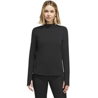 adidas Womens Ultimate365+ Climawarm Golf Mock, Black