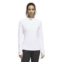adidas Womens Ultimate365+ Climawarm Golf Mock, White