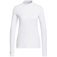 adidas Womens Ultimate365+ Climawarm Golf Mock, White