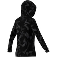 adidas Womens Ultimate365+ Cool Printed Golf Hoodie, Black