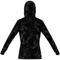 adidas Womens Ultimate365+ Cool Printed Golf Hoodie, Black
