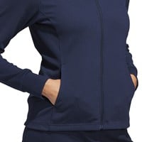 adidas Womens Performance Texture Golf Jacket, Navy