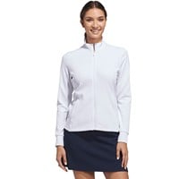 adidas Womens Performance Texture Golf Jacket, White
