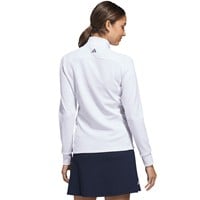 adidas Womens Performance Texture Golf Jacket, White