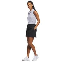 adidas Womens Performance Texture Golf Skort, Black