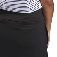 adidas Womens Performance Texture Golf Skort, Black