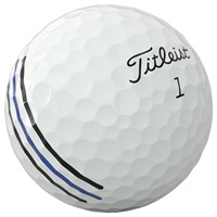 Titleist Tour Soft AIM Blue Golf Balls, White