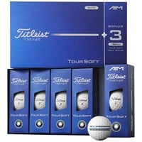 Titleist Tour Soft with AIM Sleeve 15-Pack Golf Balls, White