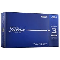 Titleist Tour Soft with AIM Sleeve 15-Pack Golf Balls, White