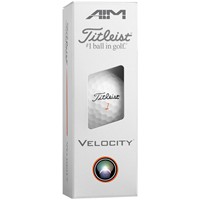 Titleist Veloocity AIM Golf Balls, White