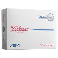 Titleist Veloocity USA AIM Golf Balls, White