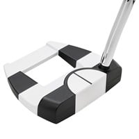 Odyssey Mens AI-Duel Jailbird Mini Half Ball Putter, 3-z