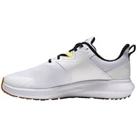 FootJoy Mens Qmotion Golf Shoes, White/Black