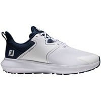 FootJoy Mens Qmotion Golf Shoes, White/Blue